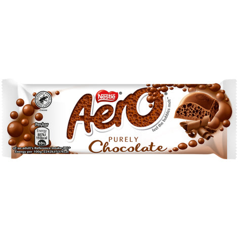 Aero Bubbly Bar Milk | 24 x 36g