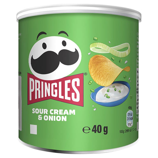 Pringles Sour Cream & Onion | 12 x 40g