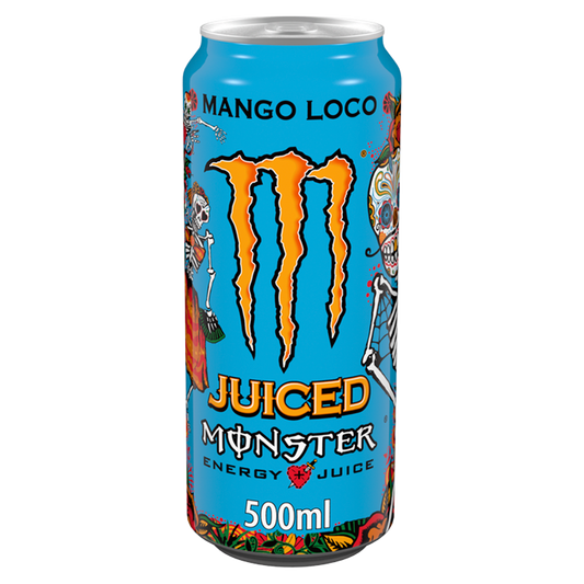 Monster Energy Mango Loco (Blue) | 12 x 500ml